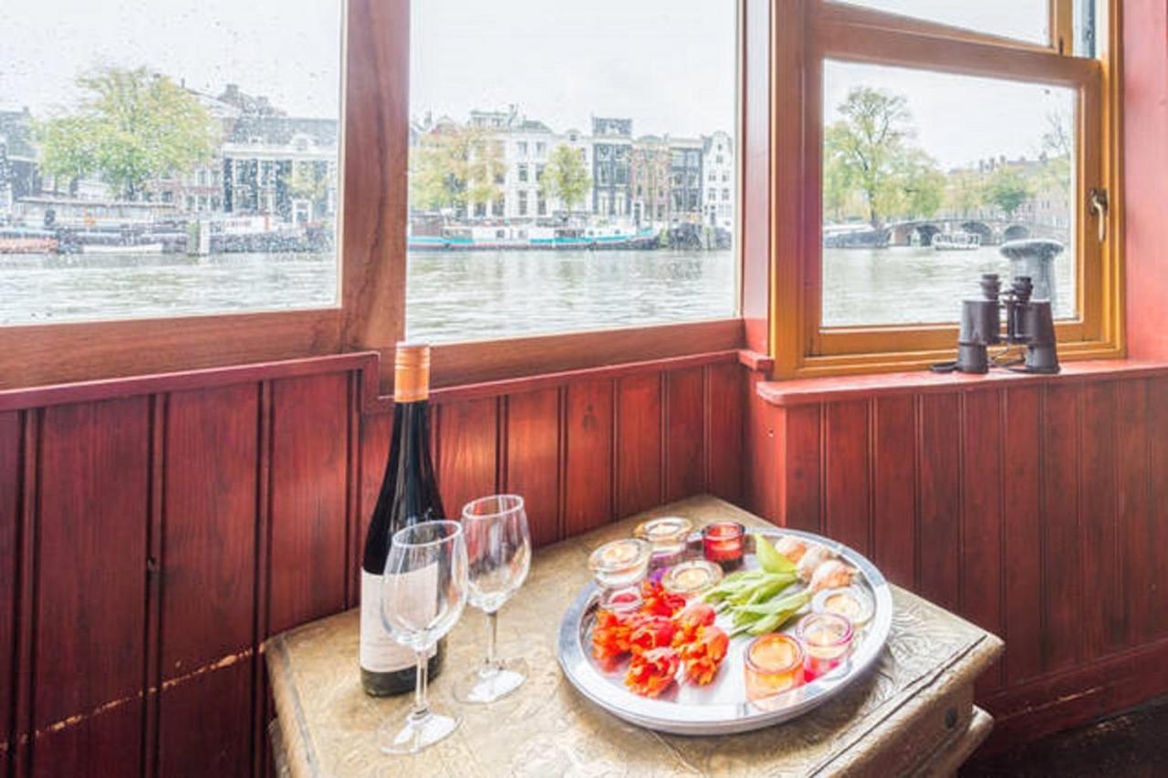 Houseboat Amstel River Studio Ámsterdam Habitación foto
